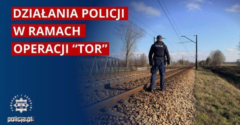zdjęcie: Policyjna operacja TOR i wsparcie Sił Zbrojnych na kolei / fot. KMP w Grudziądzu