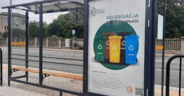 O recyklingu na przystankach