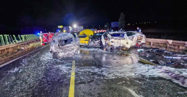 W niedzielę zostanie przesłuchany zatrzymany kierowca tira po karambolu na S7 w Gdańsku