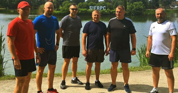 Sierpeccy policjanci pobiegli na rzecz Fundacji Pomocy Wdowom i Sierotom po Poległych Policjantach