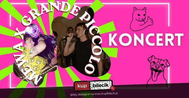 Koncert Grande Piccollo & Mewa w Leniwcu