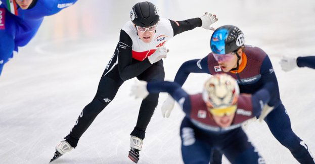 Felix Pigeon czwarty w Europie na 500 metrów! O krok od podium ME w short tracku