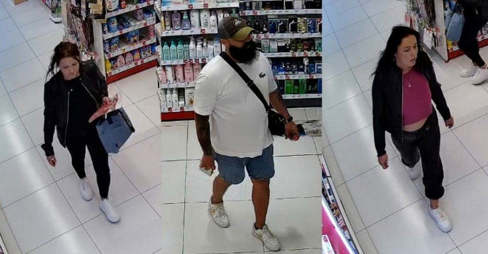 zdjęcie: Kto widział tych ludzi w bydgoskich drogeriach / fot. KWP w Bydgoszczy