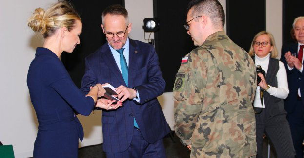 Medal IPN dla żołnierza Wojsk Obrony Terytorialnej