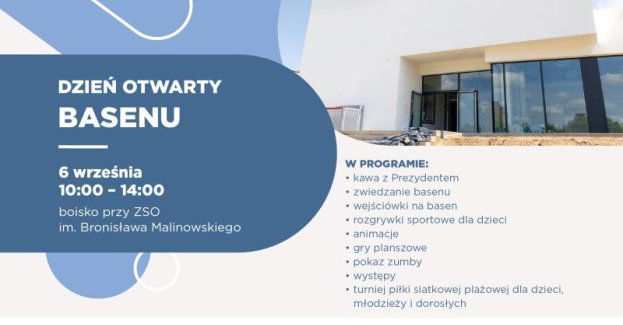 Dzień otwarty budującego się basenu na Strzemięcinie