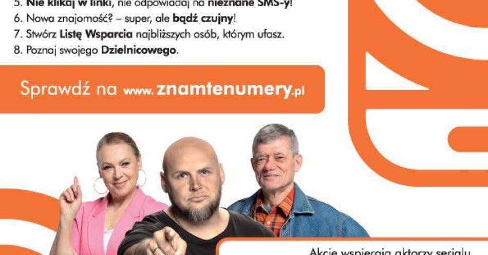 zdjęcie: ZnamTeNumery: jak chronić seniorów przed oszustwami / fot. KPP w Stargardzie