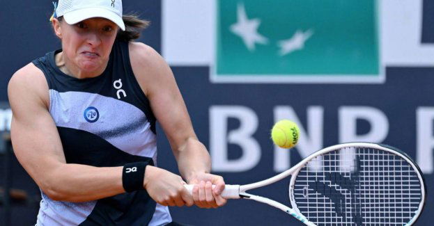 Turniej WTA w Rzymie - Iga Świątek oceniła swój mecz na piątkę z plusem