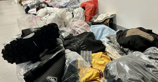 Podrabiane ubrania o wartości przekraczającej milion złotych