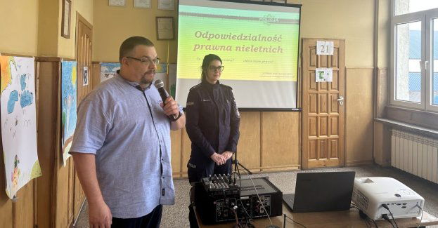 Nieletni a prawo - profilaktyczne zajęcia w Dobrzyniu nad Wisłą