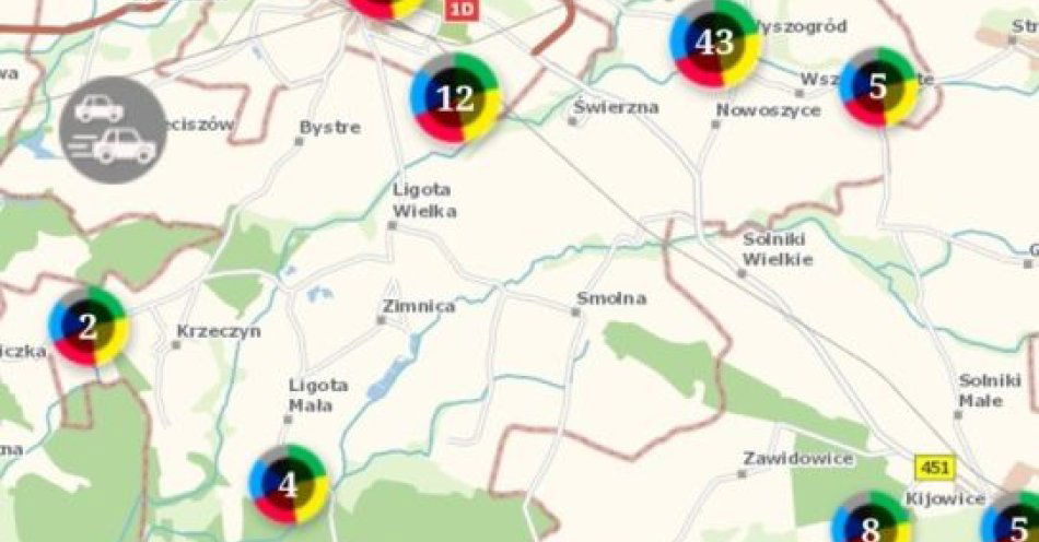 zdjęcie: Mapa Zagrożeń wzmacnia bezpieczeństwo w naszych miejscowościach / fot. KPP w Oleśnicy