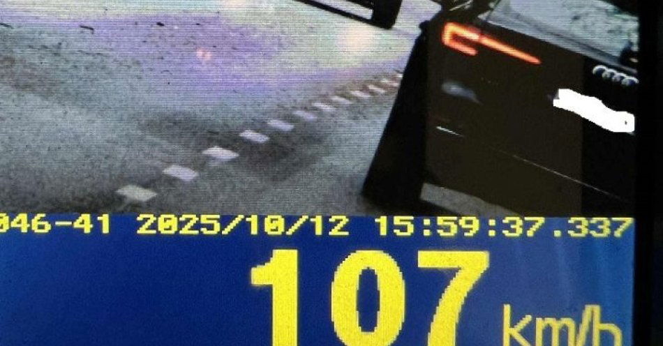 zdjęcie: Pirat drogowy w Nissanie jechał 107 km/h. Stracił prawo jazdy / fot. KPP w Gryficach