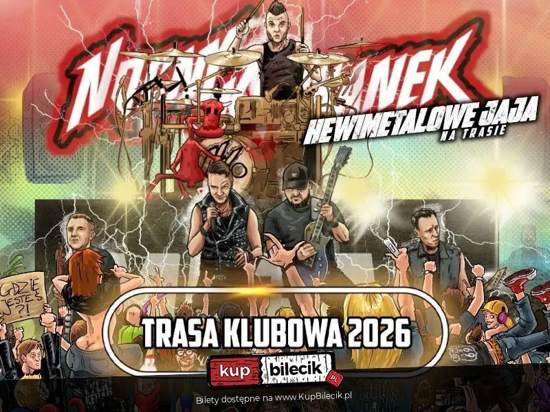 zdjęcie: Nocny Kochanek - Hewimetalowe Jaja / kupbilecik24.pl / Nocny Kochanek - Hewimetalowe Jaja