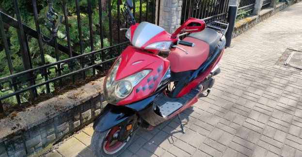 Chciał sprzedać motorower, który wcześniej skradł