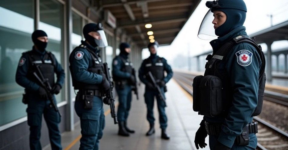 zdjęcie: Patrole na torach zwiększają bezpieczeństwo podróżnych / TM/ przykładowa ilustracja