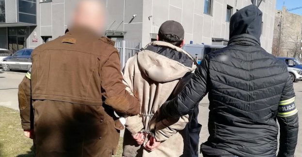 Zuchwały złodziej w rękach łódzkich policjantów