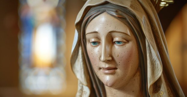 Ołtarz Niepokalanego Poczęcia Matki Bożej w kościele Serca Pana Jezusa poddano renowacji