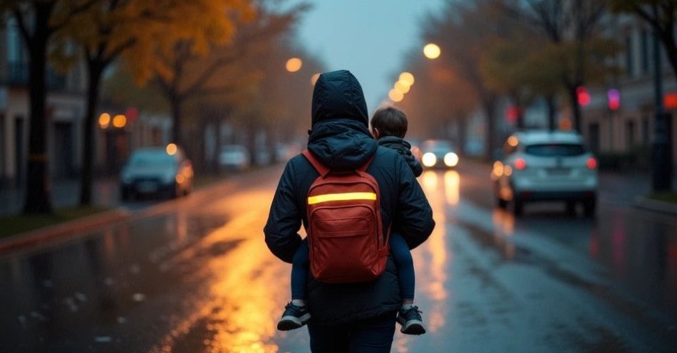 zdjęcie: Noś odblaski i ratuj życie na jesiennych drogach / TM/ przykładowa ilustracja