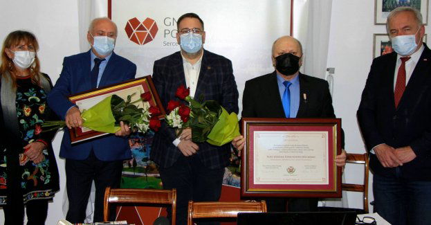 Wiesław Pawłowski i Jerzy Osicki, przywódcy strajkowi sprzed 40 lat - honorowymi obywatelami gminy Polkowice