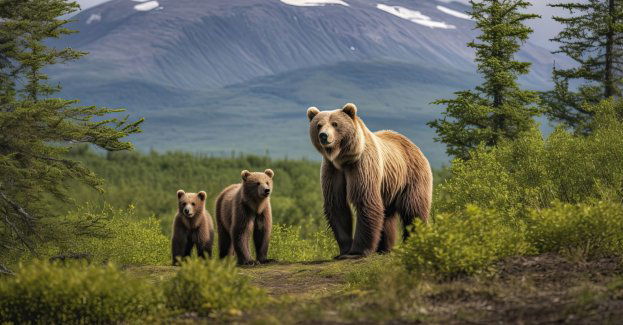 Niedźwiedzie na wiosnę są rozdrażnione
