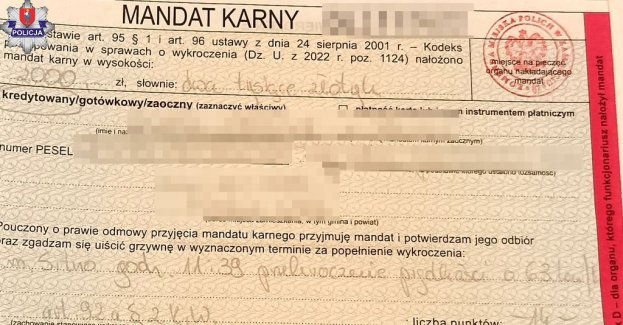Utrata uprawnień i wysoki mandat, to konsekwencje zbyt szybkiej jazdy