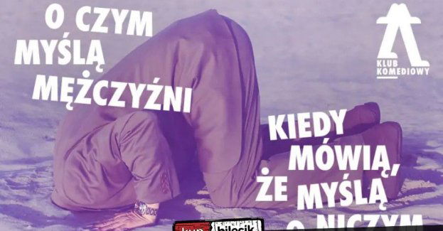 O czym myślą mężczyźni, kiedy mówią, że myślą o niczym - spektakl impro