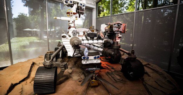 NASA odkryła ma Marsie skałę mogącą zawierać skamieniałe mikroorganizmy