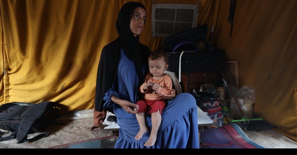 zdjęcie: Bezbronne od urodzenia. Konsekwencje niedożywienia i stresu matek w Strefie Gazy / fot. nadesłane