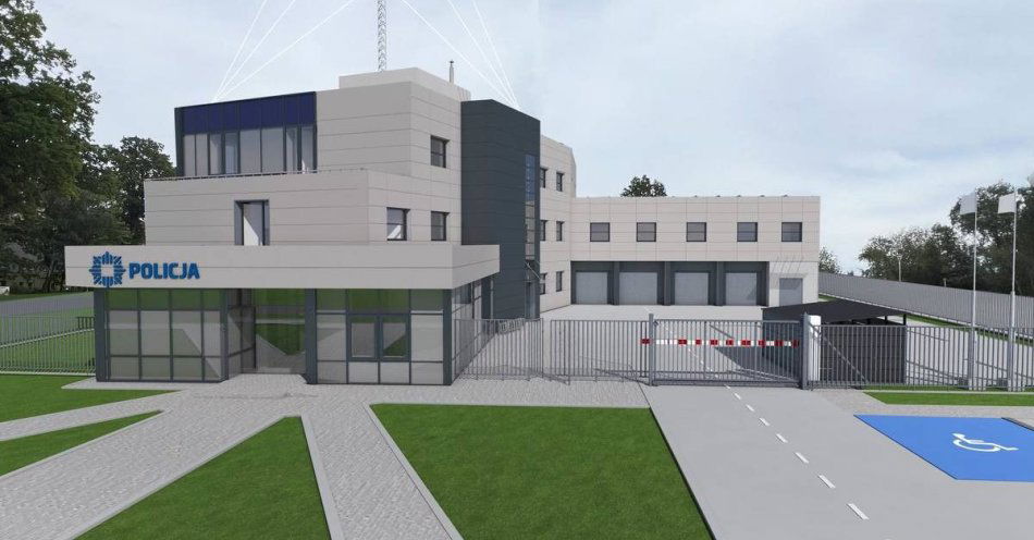 zdjęcie: Nowy komisariat policji w Rewalu za 13 370 000 zł / fot. KPP w Gryficach