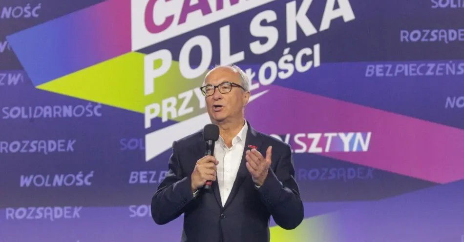 zdjęcie: Campus. Czarzasty: ani kroku wstecz przed polską prawicą! / Olsztyn, 29.08.2026. Marszałek Sejmu RP Włodzimierz Czarzasty podczas wystąpienia w ramach Campusu Polska Przyszłości 2026 w Olsztynie, 29 bm. Organizatorem odbywającego się w dniach 26-30 sierpnia br. wydarzenia jest Fundacja Campus Polska. (amb) PAP/Tomasz Waszczuk