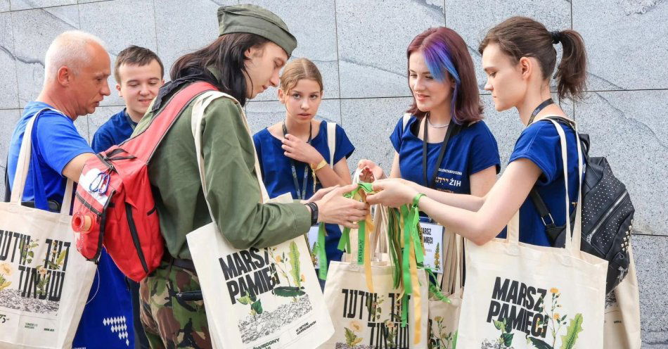 zdjęcie: Marsz Pamięci poświęcony kobietom w warszawskim getcie / fot. nadesłane