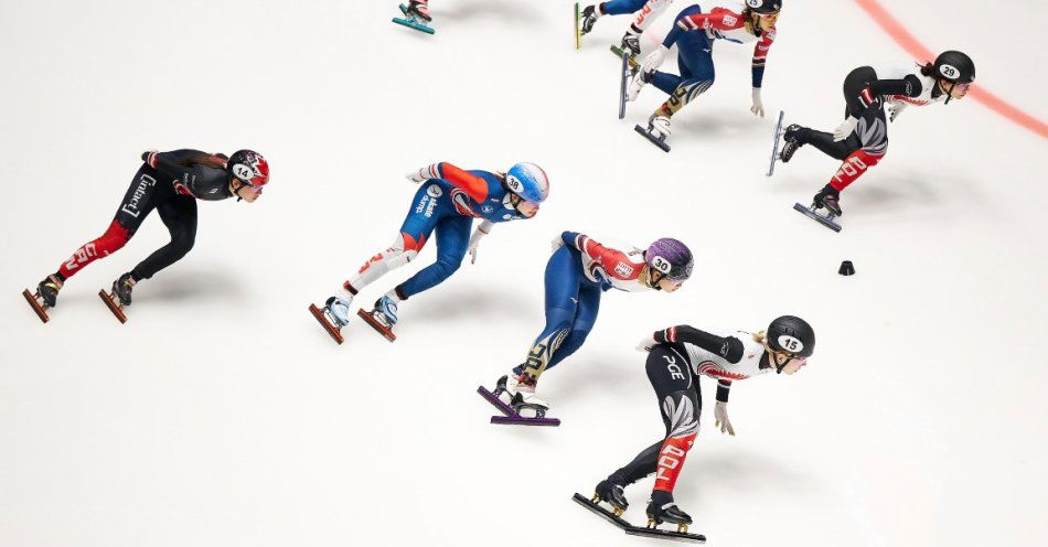 zdjęcie: Ostateczna walka o igrzyska w short tracku rozpoczęta. Polacy z kwalifikacją olimpijską w sztafecie mieszanej! / fot. Rafał Oleksiewicz