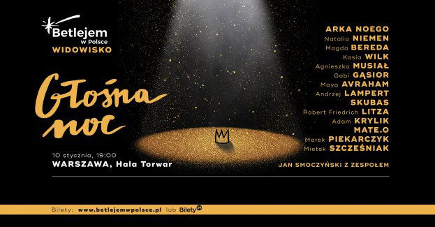 Widowisko Głośna Noc – Betlejem w Warszawie już 10 stycznia