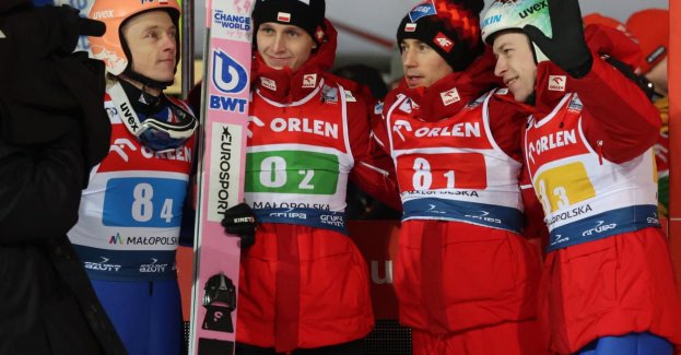 PŚ w skokach - szóste miejsce polskiej drużyny w Zakopanem, triumf Austriaków