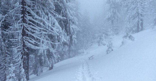 Trudne warunki turystyczne; lawinowa jedynka