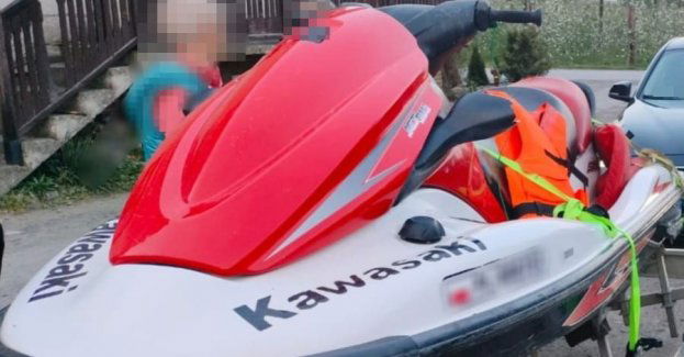Groźny wypadek skutera wodnego na Wiśle