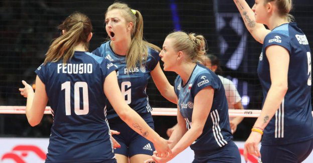 Polskie siatkarki pokonując w amerykańskim Arlington Koreę Południową 3:0