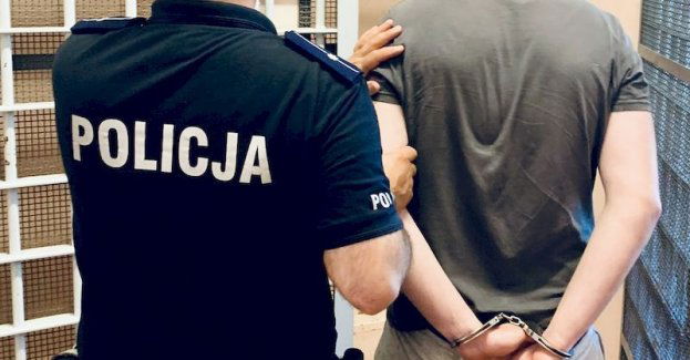 Schował się przed policjantami w wersalce, wytropił go własny pies.