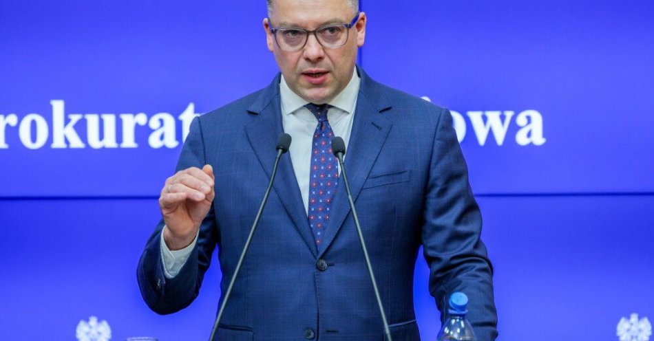 zdjęcie: Prokuratura: trzech Ukraińców skazanych za udział w grupie terrorystycznej / Warszawa, 30.09.2025. Rzecznik Prokuratury Krajowej prok. Przemysław Nowak na konferencji prasowej w siedzibie Prokuratury Krajowej w Warszawie, 30 bm. Temat konferencji: