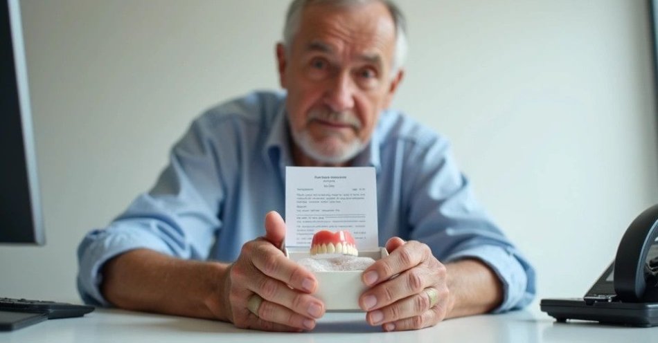 zdjęcie: Senior zamówił protezę online. Otrzymał zabawkowe zęby / TM/ przykładowa ilustracja