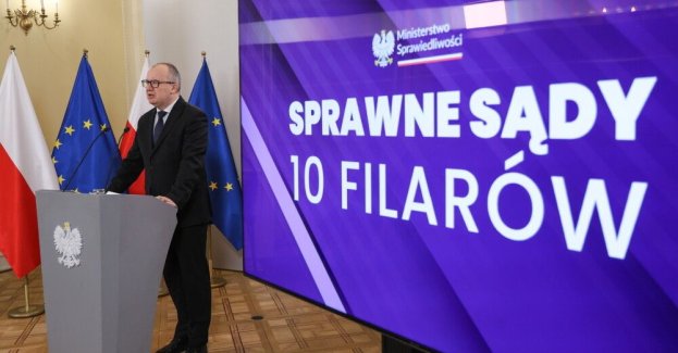 Minister sprawiedliwości przedstawił 10 filarów programu usprawnienia sądów