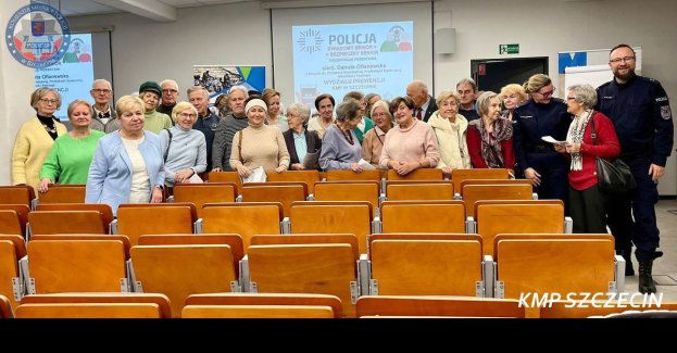 Seniorze nie daj się oszustom Porady policji w Szczecinie