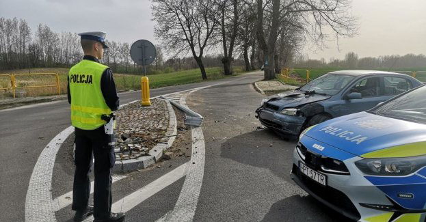 Pijany kierowca spowodował kolizję
