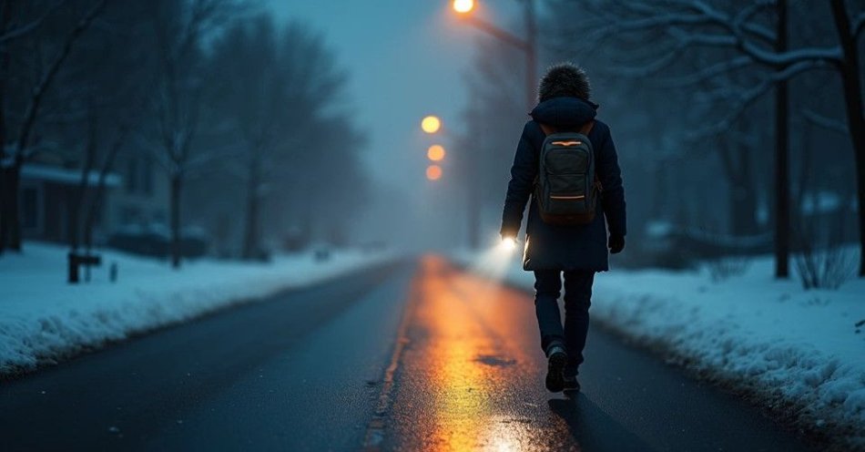 zdjęcie: Odblaski ratują życie Zadbaj o widoczność tej zimy / TM/ przykładowa ilustracja