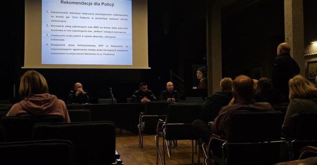 Mieszkańcy rozmawiali z Policją o bezpieczeństwie w Górze Kalwarii
