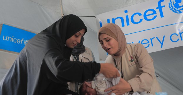 UNICEF jest w Strefie Gazy, aby powstrzymać klęskę głodu i nieść ratującą życie pomoc