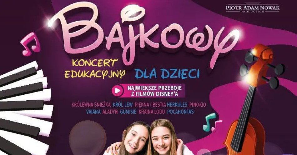zdjęcie: Koncert edukacyjny dla dzieci / kupbilecik24.pl / Koncert edukacyjny dla dzieci