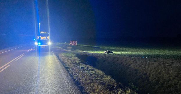 Tragiczny wypadek na DW 534 z udziałem motocyklisty