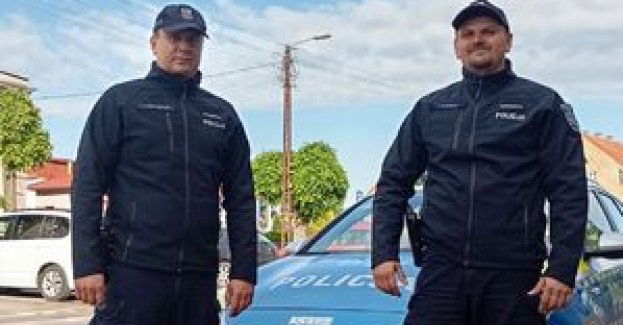 Policyjna odwaga uratowała życie dwóch mężczyzn - akcja ratunkowa na jeziorze Gawlik