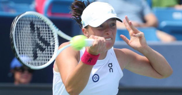 Turniej WTA w Cincinnati - porażka Świątek w półfinale z Gauff