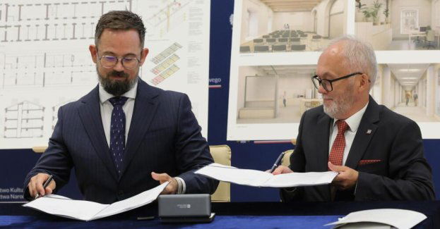 Umowa na przebudowę budynku przy ul. Rakowieckiej 2D dla Narodowego Archiwum Cyfrowego